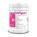 Caviwipes Metrex Surface Disinfectant Alcohol-Based Wipes, 6 X 6.75in, 160/Cannister 13-1100